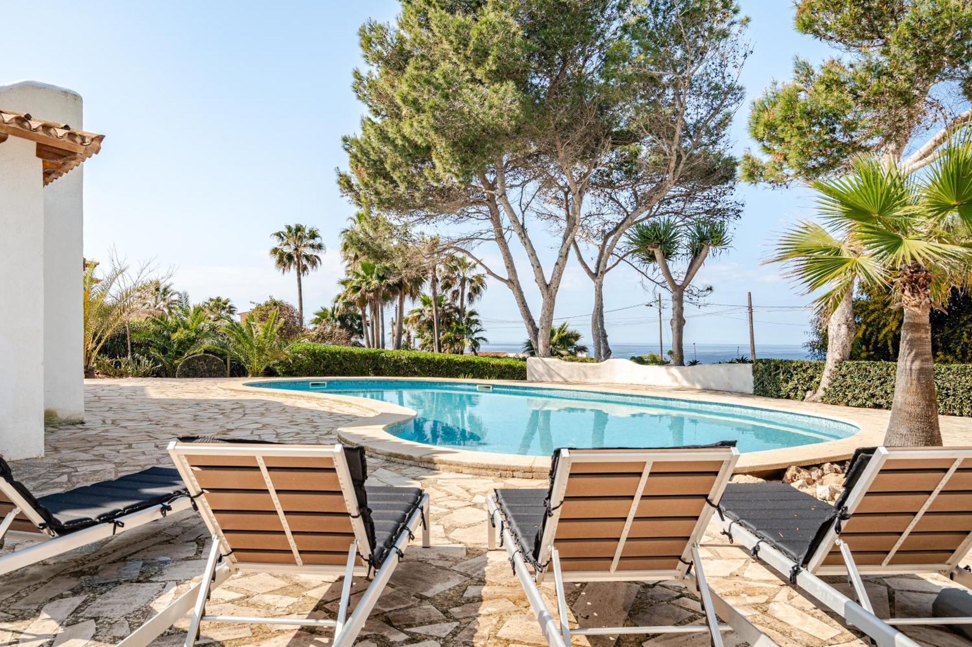 קאלה פי Gigantische Villa Mit Meerblick, Panoramablick & Pool-Oase מראה חיצוני תמונה